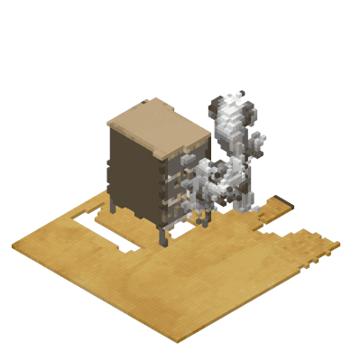 Open Drawer — RGB reconstruction