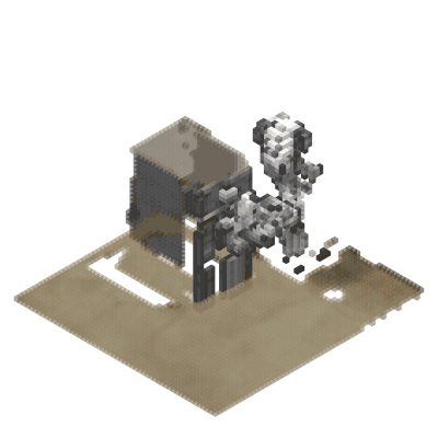 Open Drawer — particle decomposition