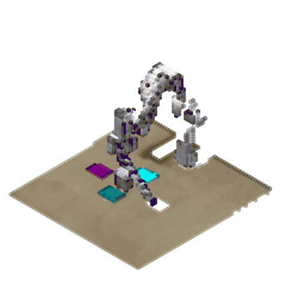 Reach and Drag — particle decomposition